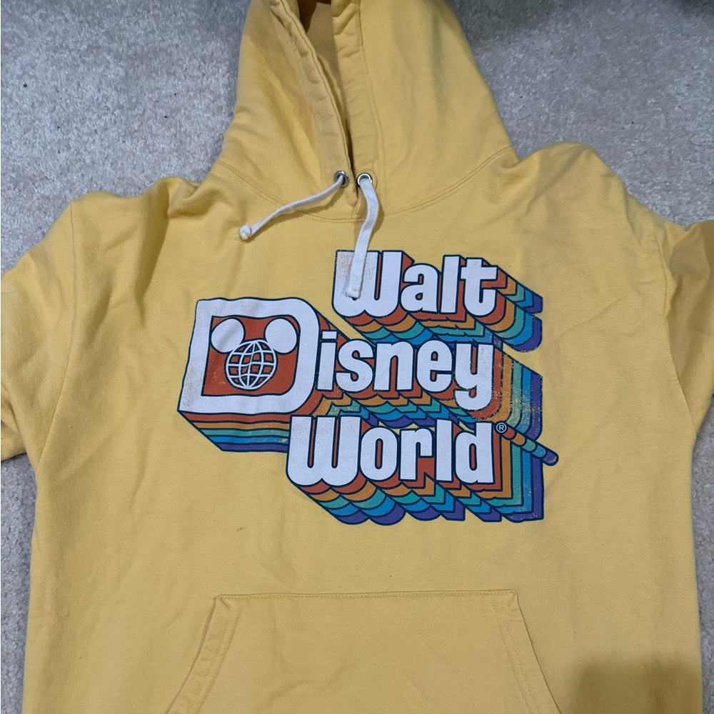 Walt Disney World Yellow Hoodie